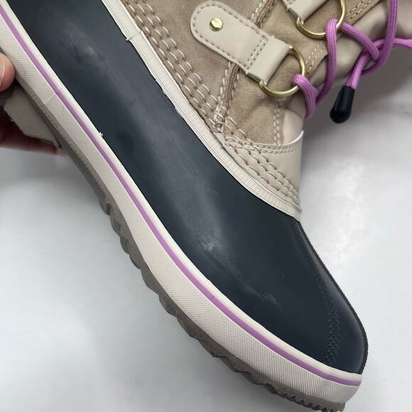 Sorel Joan of Arctic Suede Waterproof Boots Tan NL 2762-010 Youth 7 Women 8.5 - Picture 11 of 13